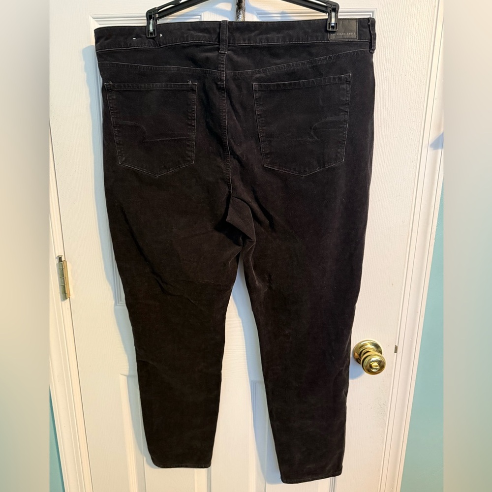 American Eagle Outfitters Black Corduroy Pants